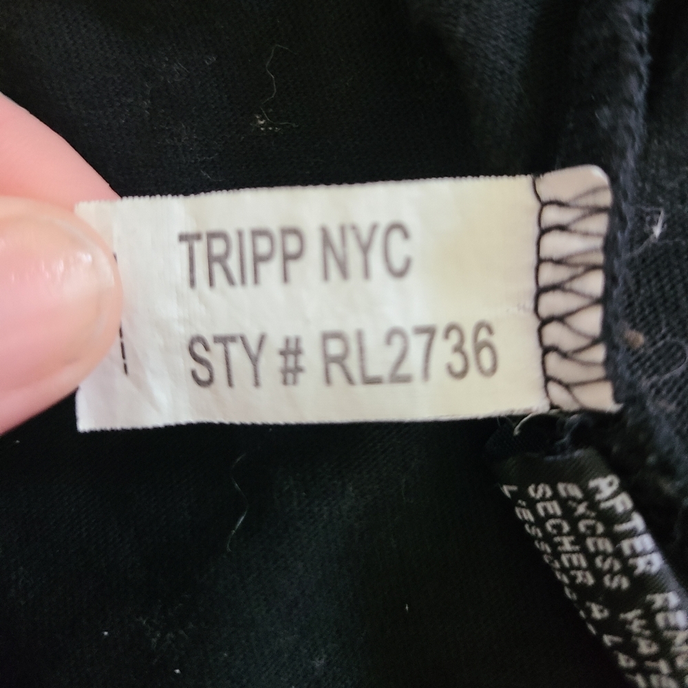 Rare Vintage Tripp NYC Bleach Splatter Hoodie - Picture 4 of 13